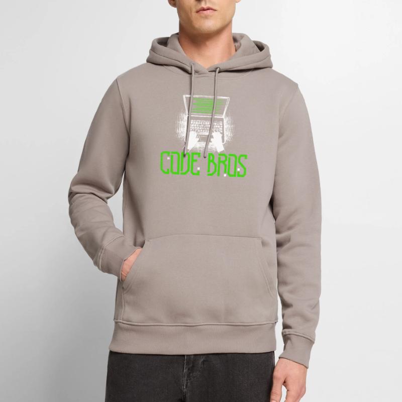 Programmierer Coder Software Entwickler Männer Premium Bio Hoodie