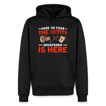 Haunted House Ghost Hunter Ghost Hunt Gift - Men’s Premium Organic Hoodie - black - Front - Nico (187cm)