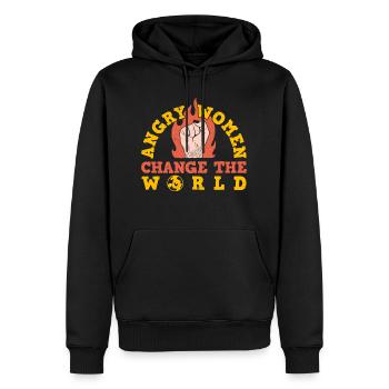 Feminist Women's Rights Female - Männer Premium Bio Hoodie - Schwarz - Vorne - Nico (187cm)