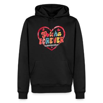 Famille d’adoption Gotcha Forever - Sweat à capuche Premium bio Homme - noir - Devant - Nico (187cm)