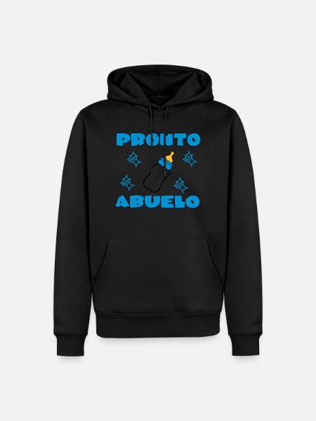 Pronto abuelo - Men’s Premium Organic Hoodie - black