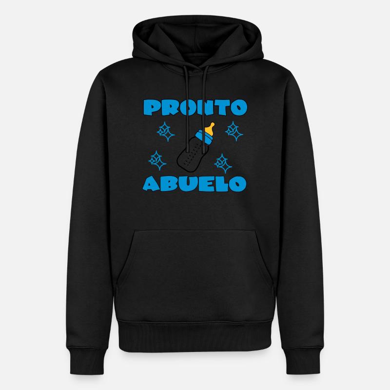 Pronto abuelo - Sweat à capuche Premium bio Homme - noir