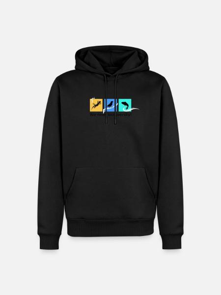biodiversity 0 - Men’s Premium Organic Hoodie - black