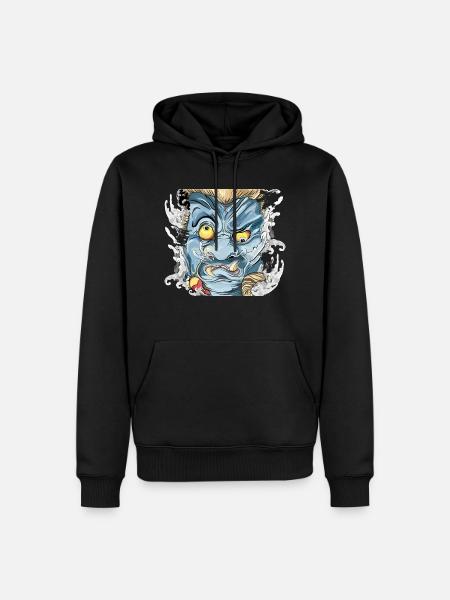 Fudo Myoo - Men’s Premium Organic Hoodie - black