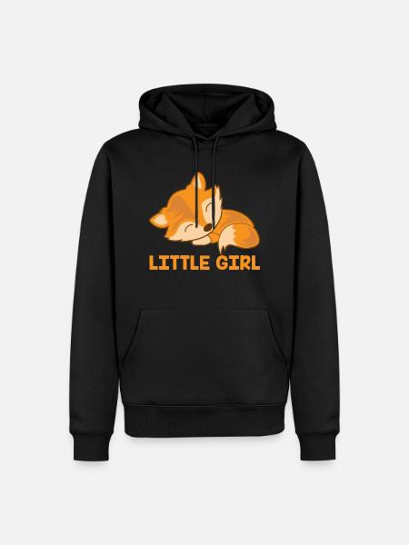 FUCHS MÄDCHEN by The Manzanita´s - Männer Premium Bio Hoodie - Schwarz