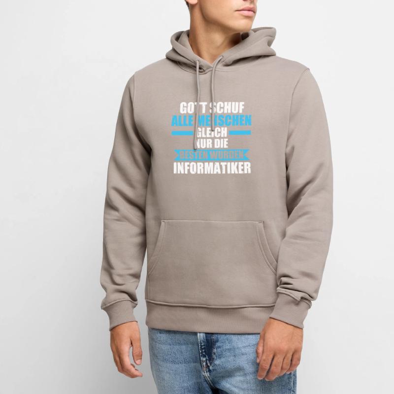 Programmieren Codieren Programmierer Geschenk Männer Premium Bio Hoodie