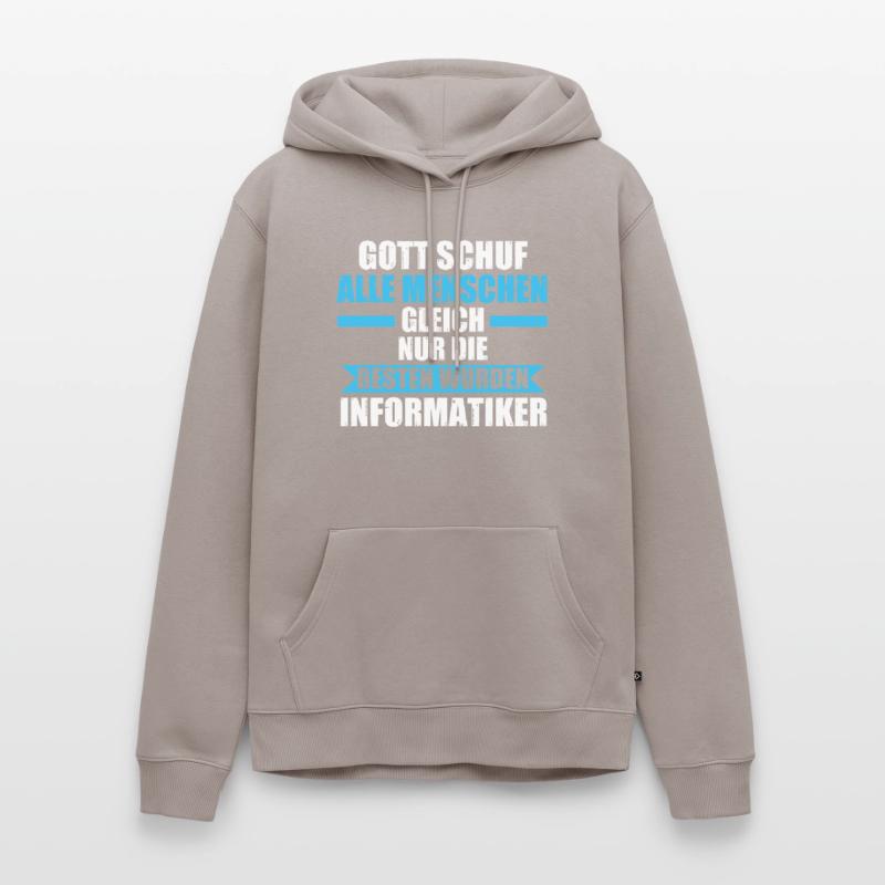 Programmieren Codieren Programmierer Geschenk Männer Premium Bio Hoodie