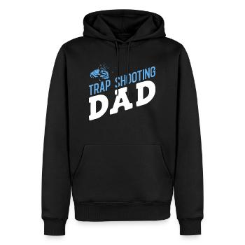 Tontaubenschießen - Männer Premium Bio Hoodie - Schwarz - Vorne - Nico (187cm)