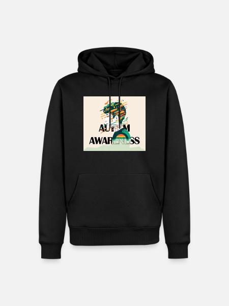 Autism awareness. - Men’s Premium Organic Hoodie - black