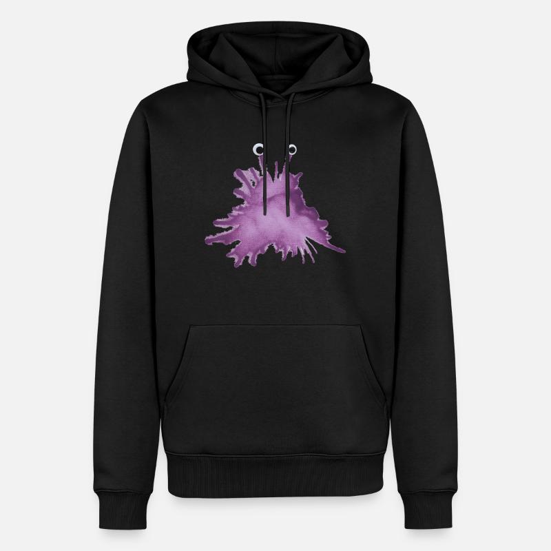 MonstRumms Nr.14 - Männer Premium Bio Hoodie - Schwarz