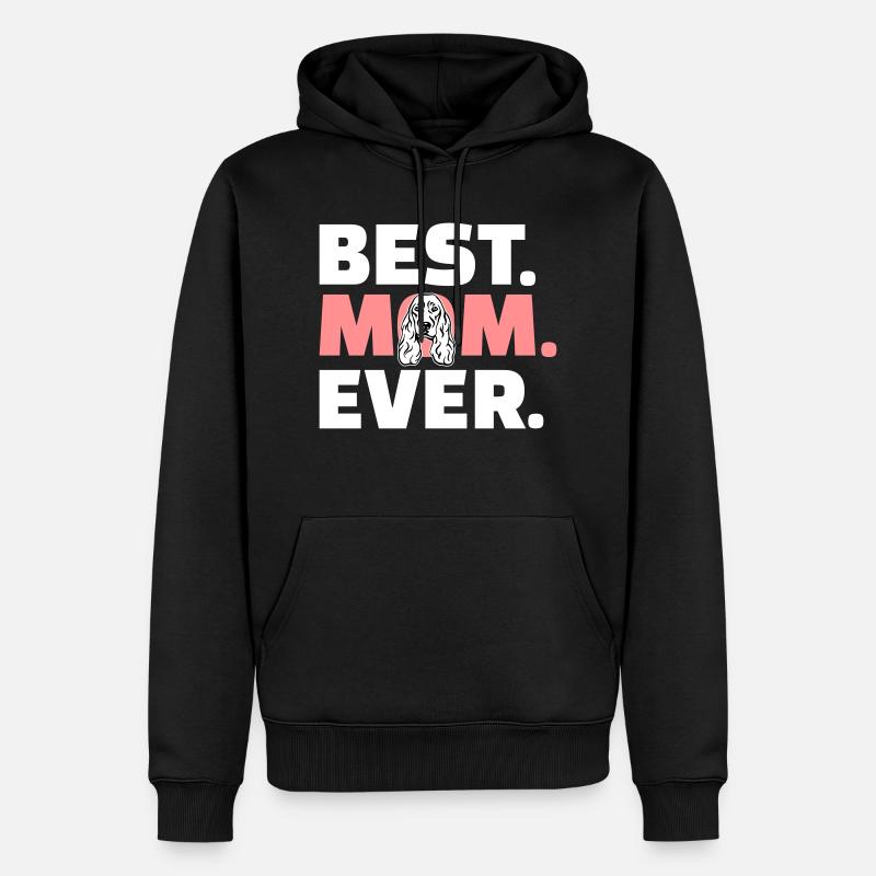 Cocker Spaniel - Männer Premium Bio Hoodie - Schwarz