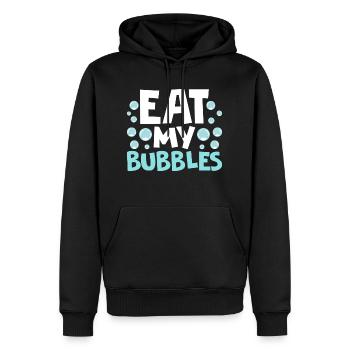 I Beat People With A Stick Swim Team Funny Swimmin - Männer Premium Bio Hoodie - Schwarz - Vorne - Nico (187cm)