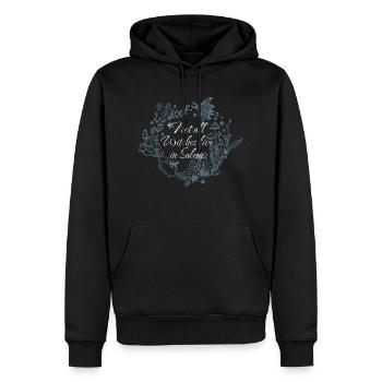 Nicht alle Hexen leben in Salem, Mystisches Design - Männer Premium Bio Hoodie - Schwarz - Vorne - Nico (187cm)