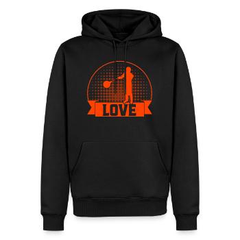 Glasbläserei Glasbläser Glasarbeiter Geschenk - Männer Premium Bio Hoodie - Schwarz - Vorne - Nico (187cm)