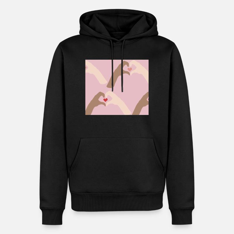 Ensemble - Sweat à capuche Premium bio Homme - noir