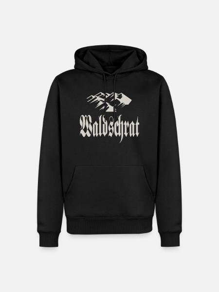Waldschrat - Men’s Premium Organic Hoodie - black