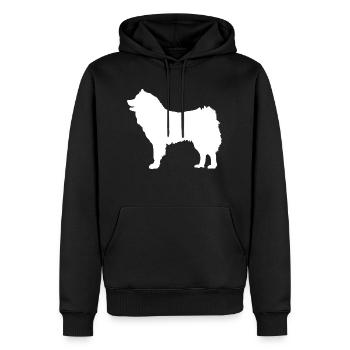 Eurasier - Eurasian Dog - Men’s Premium Organic Hoodie - black - Front - Nico (187cm)