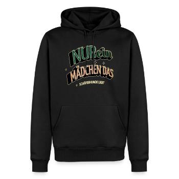 doggie humor lieblingshund bluthund tier geschenk - Männer Premium Bio Hoodie - Schwarz - Vorne - Nico (187cm)