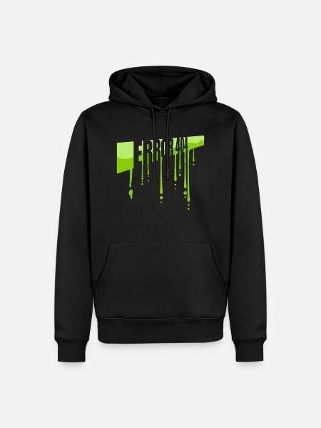 Mucus Drops Error 404 - Men’s Premium Organic Hoodie - black