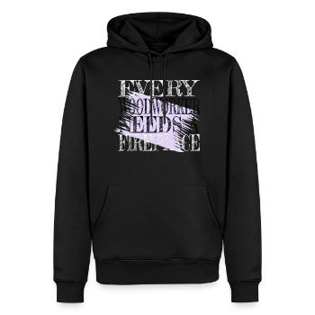 carpenter funny humor carpentry hobbyists - Männer Premium Bio Hoodie - Schwarz - Vorne - Nico (187cm)