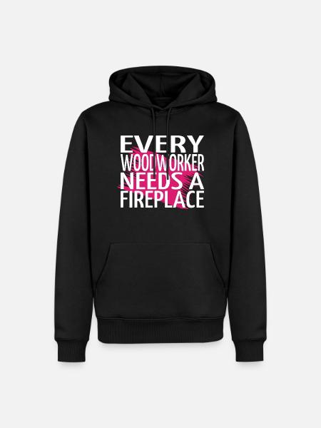 carpenter hoodies and sweatshirts apprentice - Men’s Premium Organic Hoodie - black