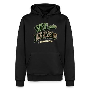Bday Bachhund Déclaration Citation Animal Dog Boxer - Sweat à capuche Premium bio Homme - noir - Devant - Nico (187cm)