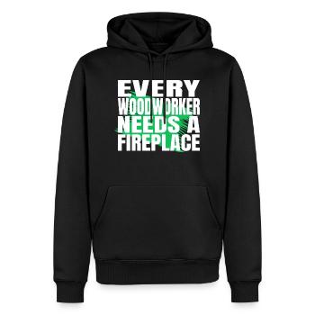 joke carpenter joke sabrina carpenter tshirts - Männer Premium Bio Hoodie - Schwarz - Vorne - Nico (187cm)