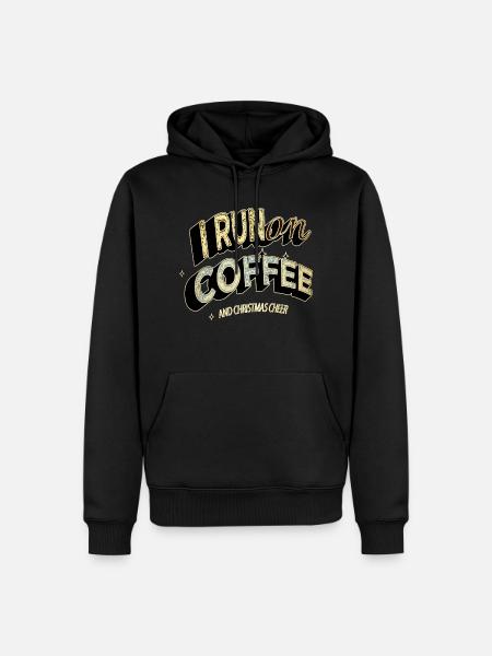 funny sayings dinosaur tshirt funny gym - Männer Premium Bio Hoodie - Schwarz
