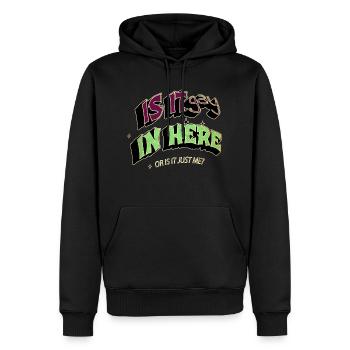 Bday Human Rights Cool Design LGBT Bear Love - Men’s Premium Organic Hoodie - black - Front - Nico (187cm)