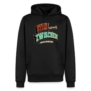 chihuahua geek humor lustiger spruch cool - Männer Premium Bio Hoodie - Schwarz - Vorne - Nico (187cm)
