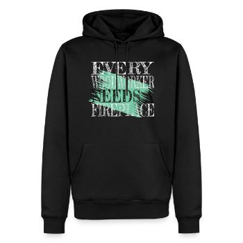 Arboristes Marteau-piqueur John Carpenter T-shirts - Sweat à capuche Premium bio Homme - noir - Devant - Nico (187cm)