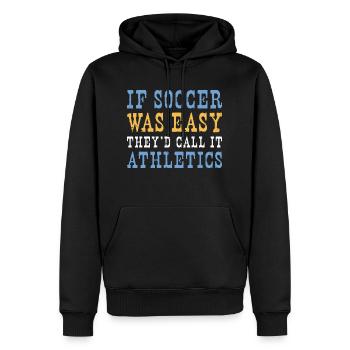 Argentina Soccer Argentinian Football Argentine - Männer Premium Bio Hoodie - Schwarz - Vorne - Nico (187cm)