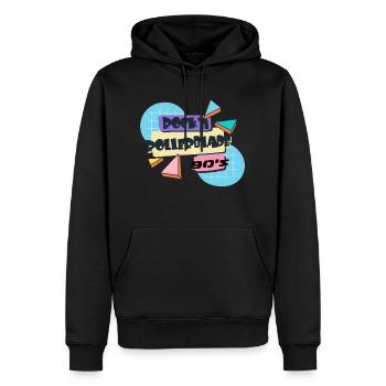 rock n rollerblade - Männer Premium Bio Hoodie - Schwarz - Vorne - Nico (187cm)