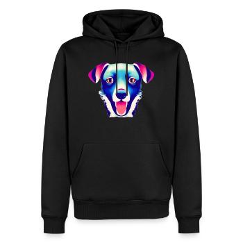 Hund Labrador Haustier Hundehalter Geschenk Hunde - Männer Premium Bio Hoodie - Schwarz - Vorne - Nico (187cm)