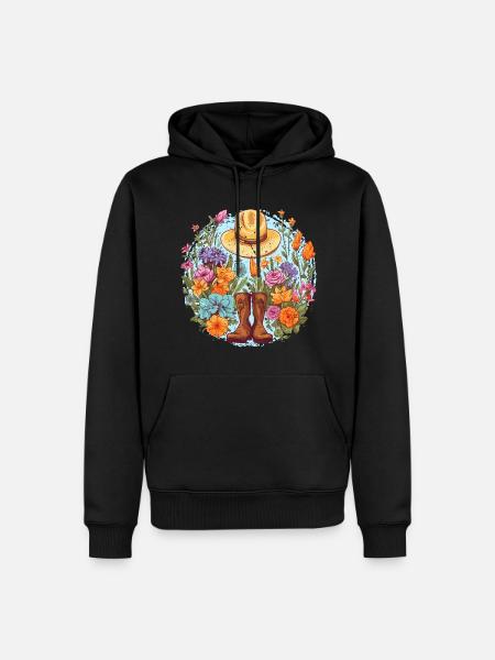 A garden lover's delight - Men’s Premium Organic Hoodie - black