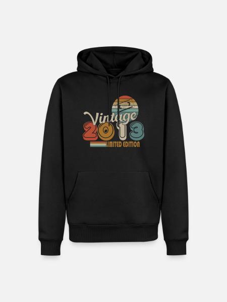 2013 - Men’s Premium Organic Hoodie - black