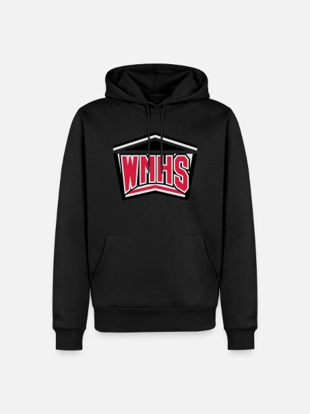 WMHS 2 - Sweat à capuche Premium bio Homme - noir