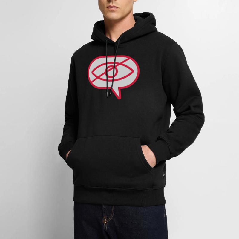 Do not see visual eye Men’s Premium Organic Hoodie