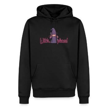 Sorcière, s’il vous plaît! - Sweat à capuche Premium bio Homme - noir - Devant - Nico (187cm)
