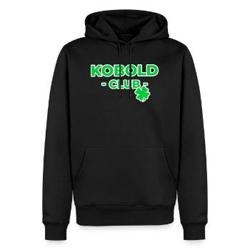 Kobold Clus - St Patrick's Day Irland - Männer Premium Bio Hoodie - Schwarz - Vorne - Nico (187cm)