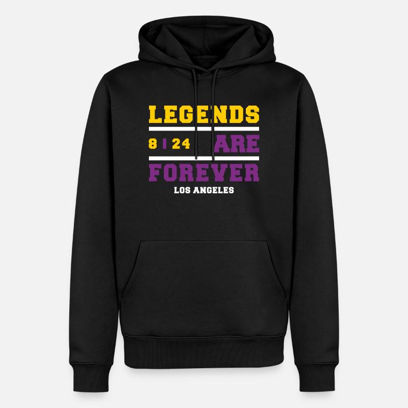 Legends Are Forever - Sweat à capuche Premium bio Homme - noir