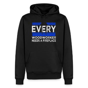 sabrina carpenter tshirts funny cool apprentice - Männer Premium Bio Hoodie - Schwarz - Vorne - Nico (187cm)