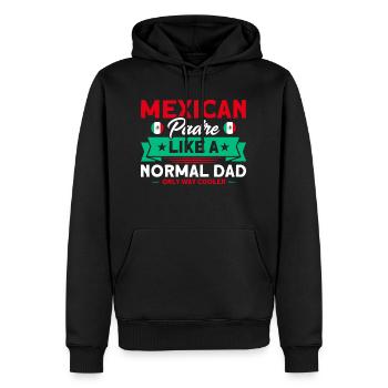 Mexiko Mexikanische Wurzeln Geschenk - Männer Premium Bio Hoodie - Schwarz - Vorne - Nico (187cm)