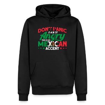 Mexiko Mexikanische Wurzeln Geschenk - Männer Premium Bio Hoodie - Schwarz - Vorne - Nico (187cm)