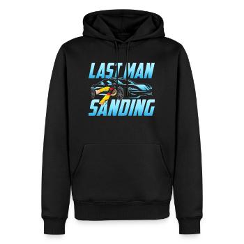 Last Man Sanding Auto Body Painter Technicien - Sweat à capuche Premium bio Homme - noir - Devant - Nico (187cm)
