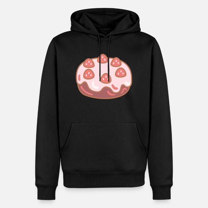 Tout simplement du gâteau - Sweat à capuche Premium bio Homme - noir