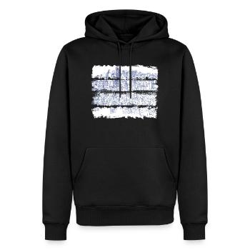 Ville usa illinois america travel états-unis - Sweat à capuche Premium bio Homme - noir - Devant - Nico (187cm)