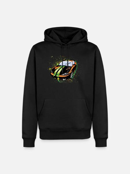 Sport car liner - Men’s Premium Organic Hoodie - black