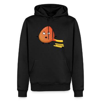 Potato Chips French Fries Funny Gift - Männer Premium Bio Hoodie - Schwarz - Vorne - Nico (187cm)