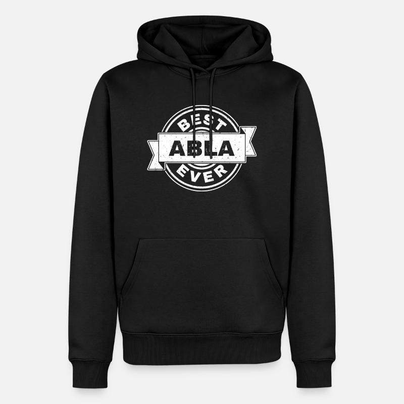 Best Abla Ever - Sweat à capuche Premium bio Homme - noir